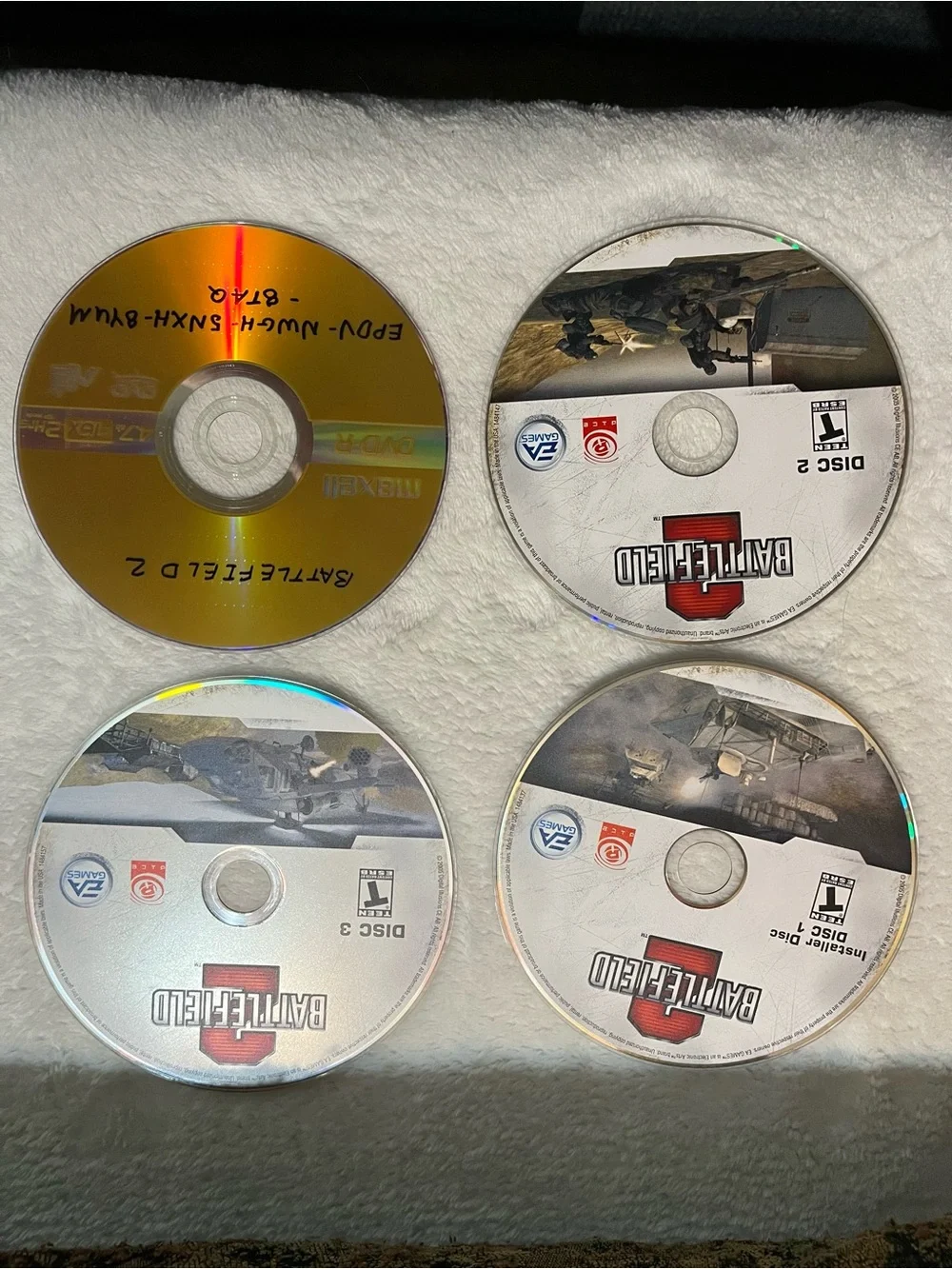 Battlefield 2 PC Game - Black/Red Cover